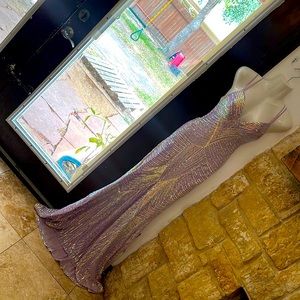 Lavender, mermaid dress size 5/6